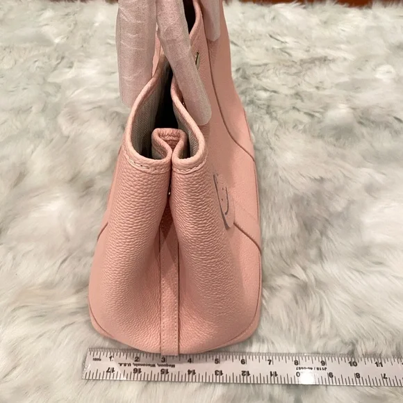 Pink 36CM Togo leather Top handle Graden Party genius leather Satchel bag - Picture 6 of 15